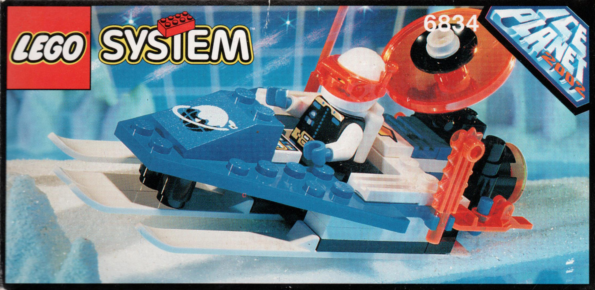 6834: Celestial Sled - Back of the Box Builds