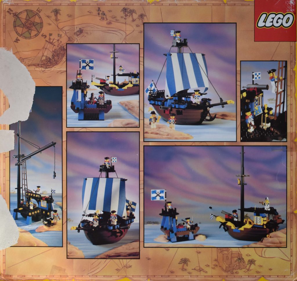 6274: Caribbean Clipper - Back of the Box Builds