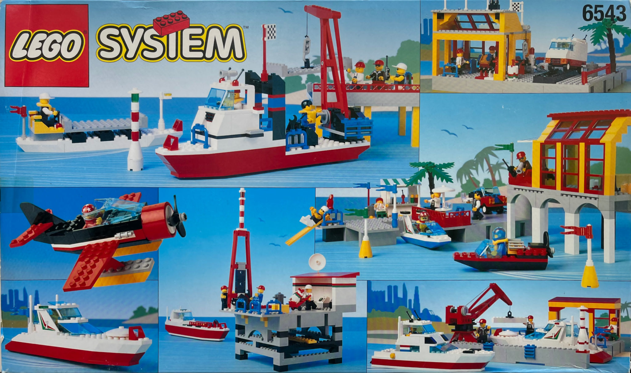 lego yachthafen 6543